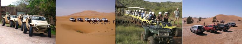 organisation evenement raid quad sud Maroc