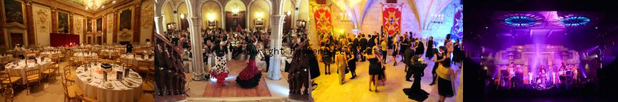 Image agence incentive soirée prestigieuse Rome